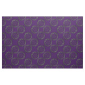 Silver Pentacles Pagan Gothic Altar Fabric Stof (Fat Quarter)
