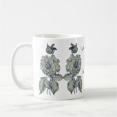 Silver Peony persoonlijk Koffiemok (Links)