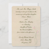 Silver Photo Lijst-uitnodiging Kaart (Achterkant)