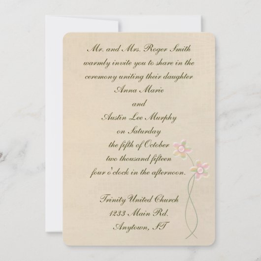 Silver Photo Lijst-uitnodiging Kaart (Achterkant)