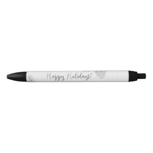 Silver Pine Holiday Zwarte Inkt Pen