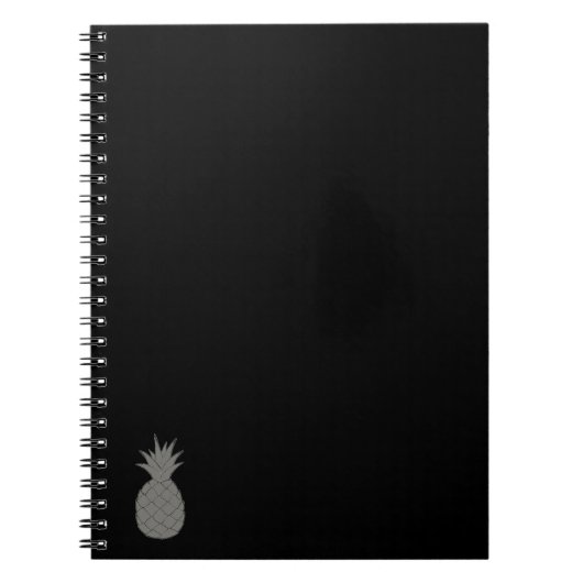 Silver Pineapple Spiral-laptop Notitieboek (Voorkant)