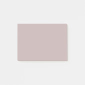 Silver Pink Solid Color Post-it® Notes (Voorkant)
