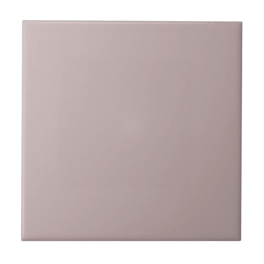 Silver Pink Solid Color Tegeltje (Voorkant)
