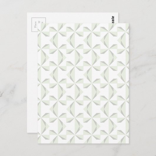 Silver Pinwheels Briefkaart (Voorkant / Achterkant)