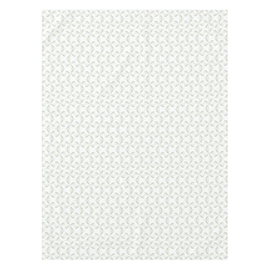 Silver Pinwheels Tafelkleed (Voorkant)