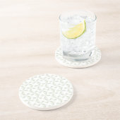 Silver Pinwheels Zandsteen Onderzetter (Zijkant)