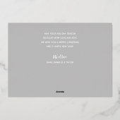 Silver Prettige feestdagen Multi Foto's (Achterkant)