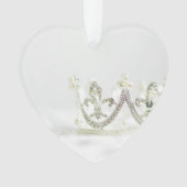 Silver Princess Crown Ornament (voorkant)