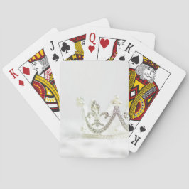 Silver Princess Crown Pokerkaarten