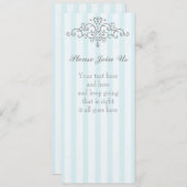 Silver Princess Filigree Kaart (Voorkant / Achterkant)