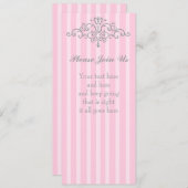 Silver Princess Filigree Kaart (Voorkant / Achterkant)