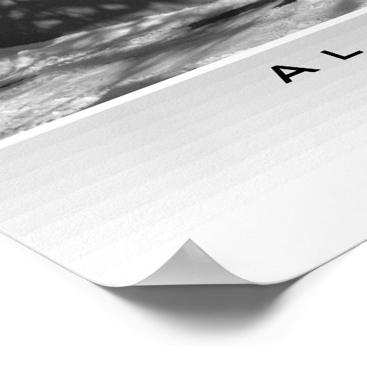 Silver Print - "Adobe, sneeuw en schaduwen" (Hoek)