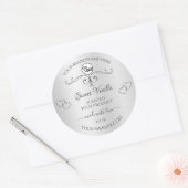  Silver Product Labels  hoeken Logo (Envelop)