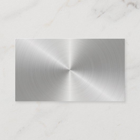 Silver Professional Tree Trimming Service Visitekaartje (Achterkant)