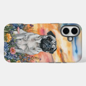 Silver Pug - Stoere telefoonhoes Case-Mate iPhone Case (Achterkant (horizontaal))