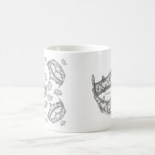 Silver Queen of Hearts crown tiara mok (Center)