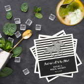 Silver Racehorse Derby Vrijgezellenfeest Servet