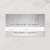 Silver Rain Appointards Afsprakenkaartje (Voorkant)