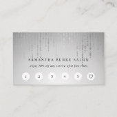 Silver Rain String Lights Loyalty-Kaarten Klantenkaartje (Voorkant)