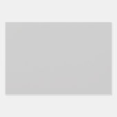 Silver Red Black Inpakpapier Vel (Voorkant)