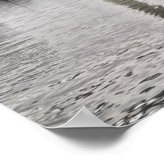 Silver Reflections Washington Monument Poster (Hoek)