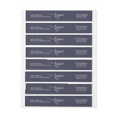 Silver Rejoice op Midnight Blue voor Kerstmis (Vel)