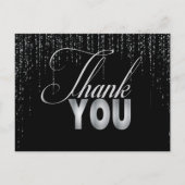 Silver Retirement Bedankt kaarten (Achterkant)