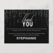 Silver Retirement Bedankt kaarten (Voorkant)