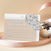 Silver Retro Disco advies voor de Bride Kaart