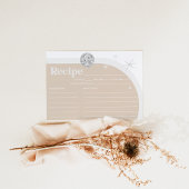 Silver Retro Disco Vrijgezellenfeest RECEPT KAART