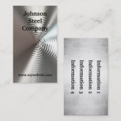 Silver Ripples Visitekaartjes (Voorkant / Achterkant)