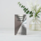 Silver Ripples Visitekaartjes (Staand voorkant)