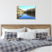 Silver River Beaush Canvas Afdruk (Insitu (Slaapkamer))