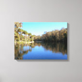 Silver River Beaush Canvas Afdruk (Voorkant)