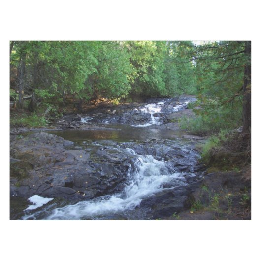 Silver River Herfst tablecloth Tafelkleed (Voorkant (Horizontaal))
