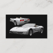 Silver Roadster Visitekaartje (Achterkant)