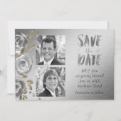 Silver Roos Gay Save the Date (Voorkant)