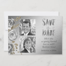 Silver Roos Gay Save the Date