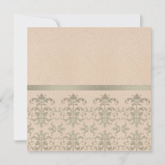 SILVER ROOS GOLD DAMASK CLASSIC WORKSHOP EVAL KAART (Achterkant)