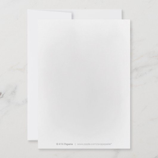 Silver Roos Gold Elegant Dress Vrijgezellenfeest Kaart (Achterkant)