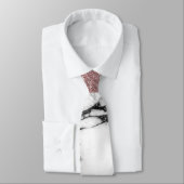 Silver Roos Gold Glitter en Marble Geometric Stropdas (Gebonden)