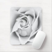 Silver roos mousepad muismat (Met muis)