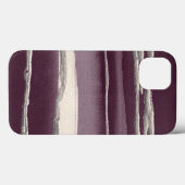 Silver Roos Paarse Abstracte afdrukken Case-Mate iPhone Case (Achterkant (horizontaal))
