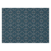 Silver Roos Pattern voor 16e Jubileum Tafelkleed (Voorkant (Horizontaal))