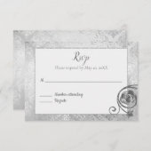 Silver Roos RSVP (Voorkant / Achterkant)