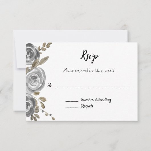 Silver Roos RSVP (Voorkant)