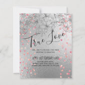 Silver Rosegold WEDDING Metallic Glitter BUDGET (Voorkant)