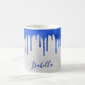Silver royal blue drids name koffiemok (Center)