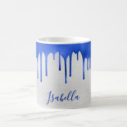 Silver royal blue drids name koffiemok (Center)